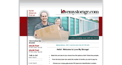 Desktop Screenshot of lovemystorage.com